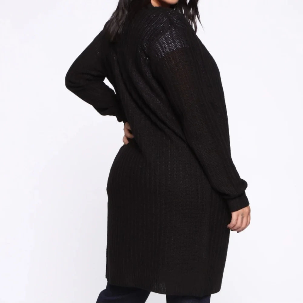 💥2X Ribbed Cardigan - Picture 3 of 5
